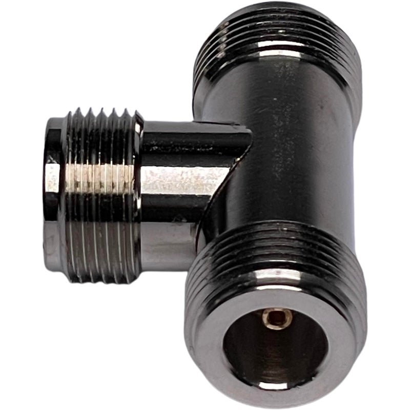 CESS N-Type 3-Way Female Coaxial Splitter Adapter - 2 Pack - Image 2
